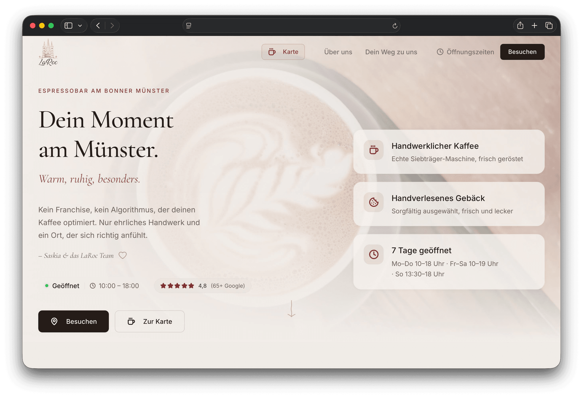 Website-Projekt: LaRoc